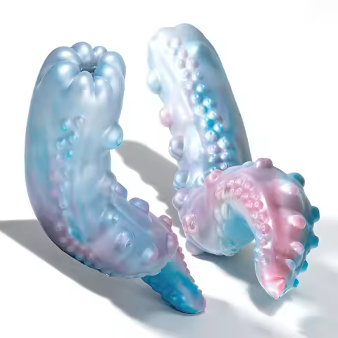 GEEBA Premium Fantasy Tentacles Design Male Masturbator Skin-Friendly Silicone Men's Stroker Portabl