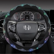 Fashion Pu Leather Car Steering Wheel Cover For Honda Accord 9 2013-2017 Crosstour 2013-2015 Odyssey