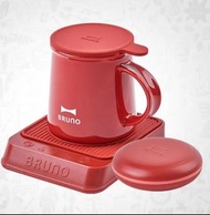 BRUNO加熱杯墊桌面熱牛奶神器加熱家用保恆溫暖杯墊可調溫暖手寶