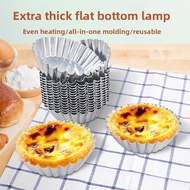Round Egg Tart Mold Egg Tart Bottom Support Pudding Mold Portuguese Tart Mold Coconut Mold Small Cak
