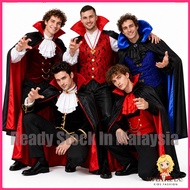 MYLITTLELASS Men Halloween Vampire Outfit Cool Gothic Vampire For Adult