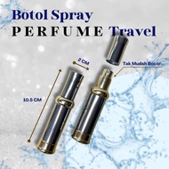 Botol Spray Perfume Travel / Botol Spray Minyak Wangi / Botol Spray Travel / Refillable Bottle / 12 