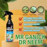 GM4U Baba Mr Ganick Dr Neem Liquid Spray 500ML Pest Control Racun Serangga Organik Organic Pesticide For Plants