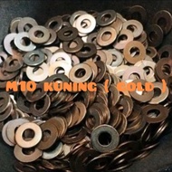 Ring PLATE M10 KILOAN RING PLATE M10 YELLOW ( BOLT 14) CURLEB CONTENTS 250 pcs
