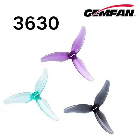 3.5inch Propeller Gemfan Hurricane 3630 Props 3-Blade PC Propeller for FPV Freestyle Drone 2004 Mult