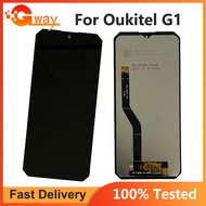 100% ได้รับการทดสอบสำหรับจอแสดงผล LCD ใน G1 + อะไหล่หน้าจอที่ตรวจจับ LCD G1 OUKITEL แทนการประกอบสำหร