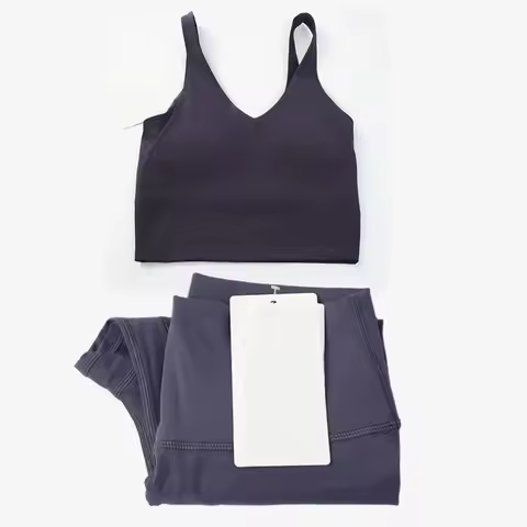 2 Pieces Women Yoga Set Women U-Shaped Sports Bra Quick Dry Yoga Leggings Sportswear Women Workout C