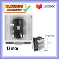 MASPION MV-300 NEX Wall Exhaust/Hexos/Heksos Fan Dinding 12 (30 cm) Ventilasi Lubang Tembok 35x35 cm