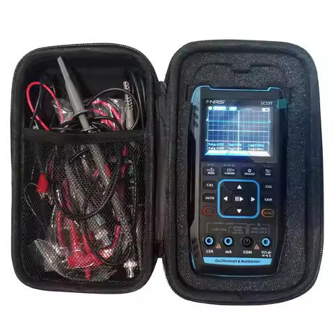 Newest Hard EVA Outdoor Travel Storage Bag Carrying Cover Case for FNIRSI 2C23T 2C53T Handheld Digit