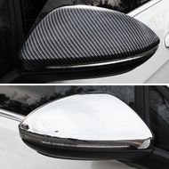 2Pcs Car Rearview Side Mirror Cover Trim Sticker for Volkswagen VW Golf 7 MK7 Mk 7.5 2013 - 2019 Accessories