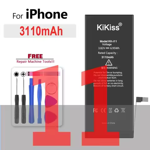 Battery For iPhone 3G 3GS 4S 5 5S 5C 6 6S 7 8 Plus 11 pro max SE 2020 X XR XS Max Replacement Li-ion