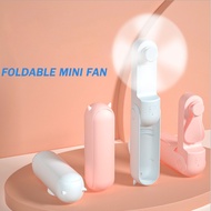 Portable Fan Power Bank Foldable Mini Fan USB Rechargeable Cooling Fan Travel Fan