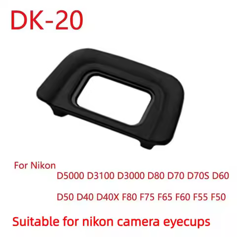 DK-20 Rubber Eye Cup Eyepiece Eyecup Viewfinder For Nikon D5100 D3100 D3000 D50 D60 D70S D3100 D3200