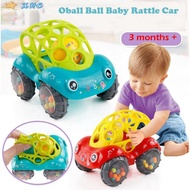 [Stok sedia] Baby Toy Inersia Minibus Oball Ball Rattle Cars Roll Toy Kids Gift 100%high-quality