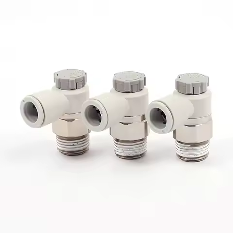 AS1201F-M5-04A AS2201F-01-2-06SA/08SA Flow Control Valve Self-lock Speed Controller Pnuemaitc PU Air