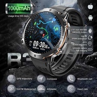 2025New T-Rex 3 Ultra GPS Smart Watch 1000mAh Battery AMOLED HD Men 10ATM&IP69K Waterproof Outdoor F