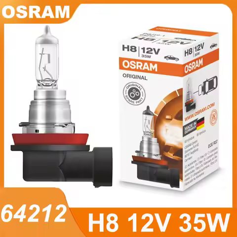 Osram Original 64212 H8 12V 35W Car Halogen Headlight Car Bulb 64211 H11 12V 55W Made in Germany 320