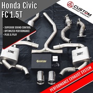 [ReadyStock]CS - Custom Specialist Honda Civic FC 1.5T Valvetronic Exhaust System