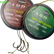 EPOCH Fishing Line 8 Strand Fishing Gear Accessories 20m Uncoated 15LB/25LB/35LB Brown Fishing Tackl
