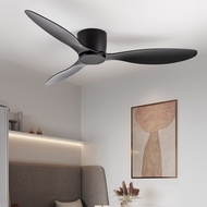 CK Ceiling Fan Light With Remote Control 42 Inch Color Dimmable White, Black, and wood /Three blade Kipas Bersama lampu