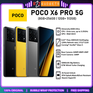 POCO X6 PRO 5G (8+256GB | 12+512GB) Smartphone - Xiaomi Malaysia Warranty
