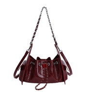 Deere Jack กระเป๋าสะพายไหล่สายโซ่หรูหราพร้อมดีไซน์ควิลท์สำหรับใช้ในทุกวันผู้หญิง