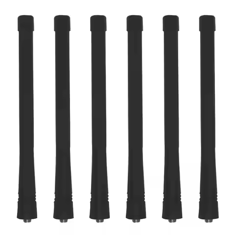 6Pcs VHF Antenna 136-174MHz for KENWOOD Radio TK-D240 NX-240 NX-200 NX-3220 TK-2302 TK-2302 TK-2000 