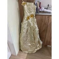 高級訂造外國禮服 二手 九成新 無痕跡 女性洋裝 晚禮服 便宜賣 只剩一件 附袋子 附衣架