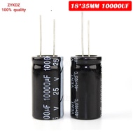 10PCS aluminum electrolytic capacitor 16V 10000UF 25V 10000UF plug-in multi specification 16*31 18*3