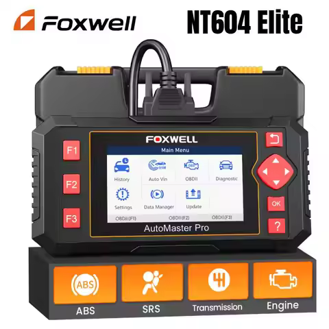 Car Scanner OBD2 Scanner ABS SRS Transmission Check Engine Code Reader Diagnostic Scan Tool FOXWELL 