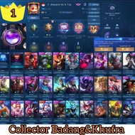 ML ACCOUNT MLBB MOBILE LEGENDS AKAUN 2 COLLECTOR