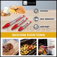 【Food Grade Silicone】Premium Food Grade Silicone Kitchen Cooking Tools Food Tongs Kitchen Clip Tong 