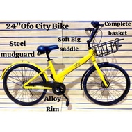 🎁SIAP PASANG BASIKAL 24” CITY BIKE Murah/BASIKAL 24INCI/24''BICYCLE CITY BIKE/OFO CARRIER LADY'S BIK