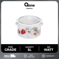 OXONE Electric Slow Cooker 5 Liter Capacity OX 821OV