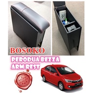 Arm Rest Black with Red Line - Perodua Bezza