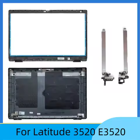 New For Latitude 3520 E3520 Rear Lid LCD Back Cover Top Case/Front Bezel /Hinge 017XCF 04Y37V 0WXN5F