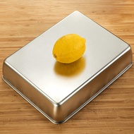 Lasagna Pan Set of 2 Rectangular Cake Pan Deep Baking Sheet Pans Stainless Steel for Lasagna Cake