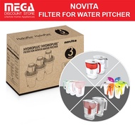 NOVITA FILTER PACK FOR WATER PITCHER NP100/ NP110/ NP120/ NP3290/ NP2290/ NP1190