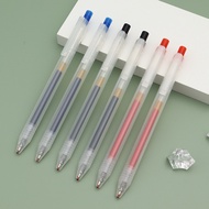 Press Pen Muji Style Press Large-Capacity Carbon Bullet Gel Pen Student Office Gel Pen