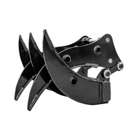 HW❀HENGWANG❀Wide Backhoe Wood Grabber, Mini Excavator Wood Grabber, Hydraulic Tilt Backhoe & Excavat