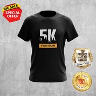 ACTIVITY 5KM FUN RUN DESIGN 10 TSHIRT ROUND NECK FOR ALL