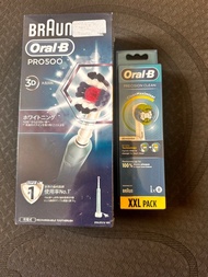 【德國百靈】 Oral-B 歐樂B 全新亮白3D 電動牙刷(PRO500)公司貨