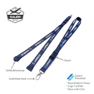 GANTUNGAN Lanyard/airbus Carbon ID Card Strap Hanger