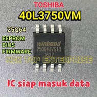 TOSHIBA 40L3750VM IC W25Q64 EEPROM / BIOS / FIRMWARE 5823-A3M12G-0P10 VER00.05 40L3750