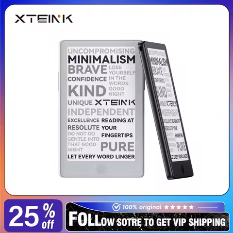 XTEINK X4 Pro E-Ink Screen Reader International Version 220PPI 5.9mm 72g UltraLight 1100mAh Long Bat