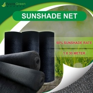 50% 70% 90% SHADING Netting Sunshade Netting Garden Mesh Sunblock Cover / Jaring Hitam Sunshade Orch