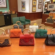 Deya Classy Dog New Style Female Bag Diagonal Genuine Leather Wooden Shoulder Portable Tooth Matchin