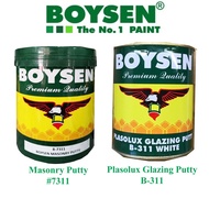 Boysen Plasolux Glazing Putty #311 or Boysen Masonry Putty #7311 Quart 1 Liter