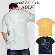 acme de la vie ADLV HALF TONE SYMBOL PRINTING SHORT SLEEVE T-SHIRT