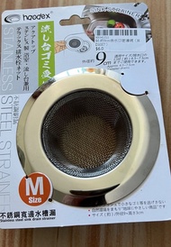 Haodex 不銹鋼闊邊水槽漏 9cm M號 浴室流台兼用